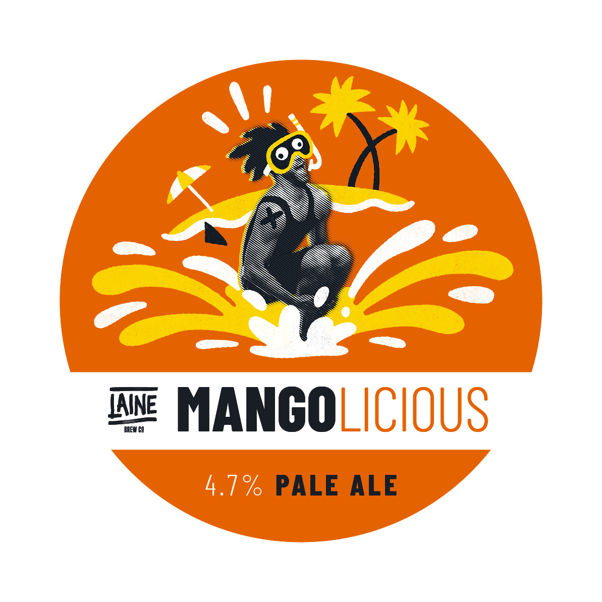 Laine Brew Co, Mangolicious, Key Keg 30 lt x 1